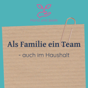 Beitragsbild zum Artikel "Als Familie ein Team - auch im Haushalt"